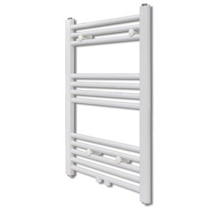 vidaXL Rebríkový radiátor na centrálne vykurovanie, rovný 500x764 mm