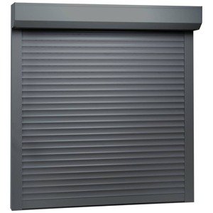 vidaXL Predokenná roleta, hliník 100x100 cm, antracitová
