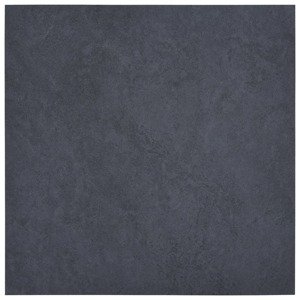 vidaXL Samolepiace podlahové dosky 5,11 m², PVC, čierny mramor
