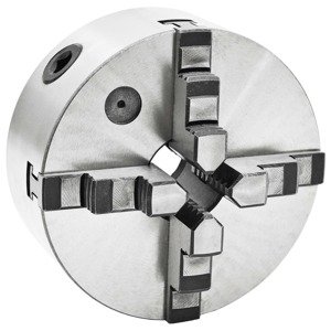 vidaXL 4-čeľusťové samostrediace skľučovadlo na sústruh 160 mm oceľové