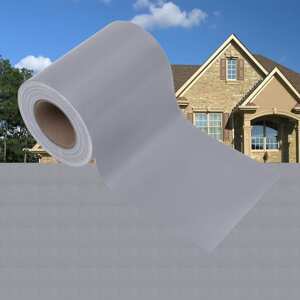vidaXL Záhradné tieniace fólie 4 ks PVC 35x0,19 m matné bledosivé