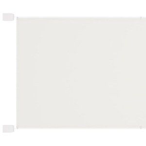 vidaXL Vertikálna markíza biela 100x1200 cm oxfordská látka