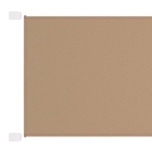 vidaXL Vertikálna markíza sivohnedá 60x1200 cm oxfordská látka