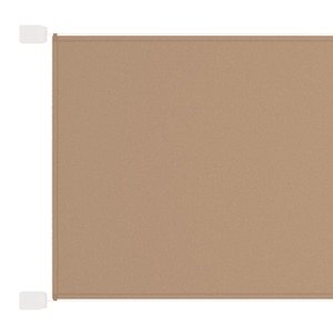 vidaXL Vertikálna markíza sivohnedá 100x1200 cm oxfordská látka