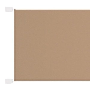 vidaXL Vertikálna markíza sivohnedá 180x1200 cm oxfordská látka