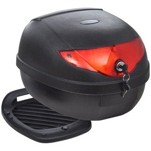 vidaXL Kufor na motorku s kapacitou na jednu prilbu 36 L
