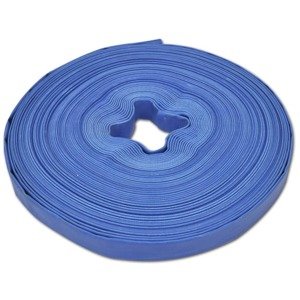 vidaXL Plochá hadica 100 m 1" PVC