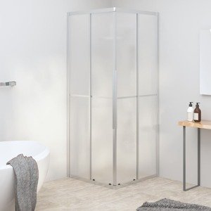 vidaXL Sprchový kút matný ESG 70x70x180 cm