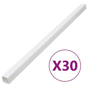 vidaXL Káblový rozvod 100x60 mm 30 m PVC