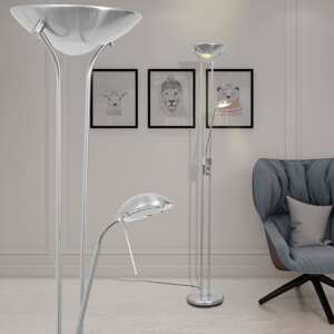 vidaXL Stmievateľná LED stojanová lampa 23 W