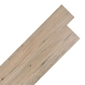 vidaXL Samolepiace podlahové dosky z PVC 5,02 m², 2 mm, hnedý dub