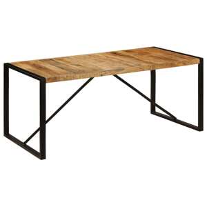 vidaXL Jedálenský stôl z mangovníkového dreva 180x90x75 cm