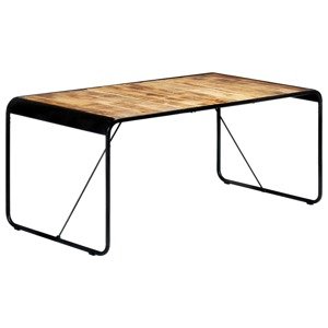 vidaXL Jedálenský stôl 180x90x76 cm surové masívne mangovníkové drevo