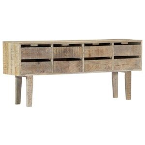 vidaXL Komoda 140x30x60 cm masívne mangovníkové drevo