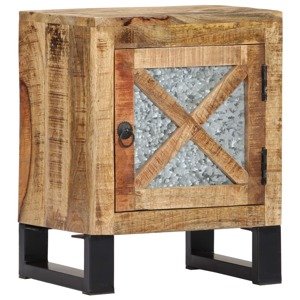 vidaXL Nočný stolík 40x30x50 cm masívne mangovníkové drevo