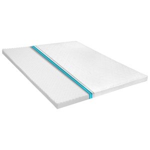 vidaXL Vrchný matrac 140x200 cm studená pena vajcový profil 6 cm