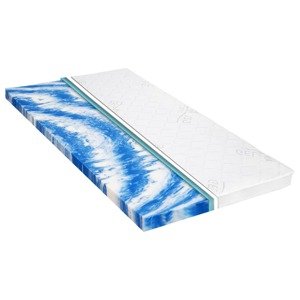 vidaXL Vrchný matrac 160x200 cm gélová pena 7 cm