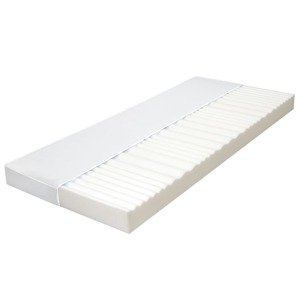 vidaXL Matrac 180x200 cm, 7-zónový, PU pena 10 cm, H2 H3