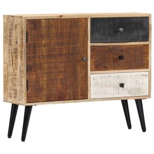 vidaXL Komoda 88x30x73 cm masívne mangovníkové drevo