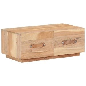 vidaXL Konferenčný stolík 90x50x35 cm masívne recyklované drevo