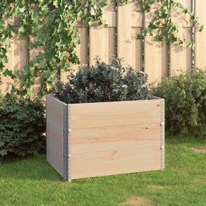 vidaXL Vyvýšené záhony 3 ks 60x80 cm borovicový masív