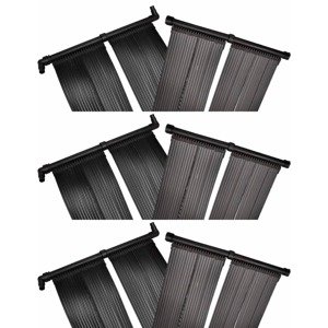 vidaXL Solárny panel na ohrev vody v bazéne 6 ks 80x620 cm