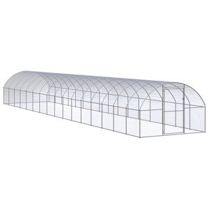 vidaXL Vonkajší kurín 3x16x2 m pozinkovaná oceľ