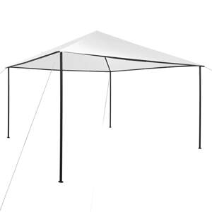 vidaXL Altánok 4x4x3 m, biely 180 g/m²