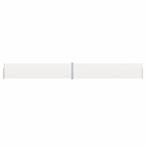 vidaXL Zaťahovacia bočná markíza na terasu 170x1200 cm, krémová