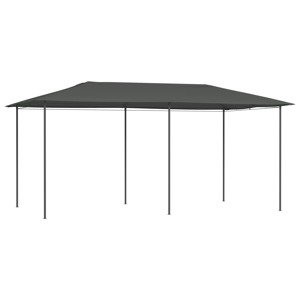 vidaXL Altánok 3x6x2,6 m antracitový 160 g/m²