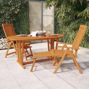 vidaXL Záhradný stôl 160x85x75 cm masívne eukalyptové drevo