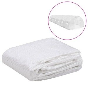 vidaXL Náhradný kryt na skleník (27 m²) 3x9x2 m priehľadný