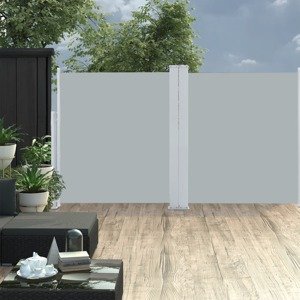 vidaXL Zaťahovacia bočná markíza antracitová 160x600 cm