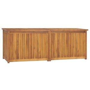 vidaXL Záhradný box 150x50x55 cm, tíkový masív