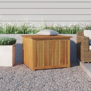 vidaXL Záhradný úložný box 75x75x58 cm masívne akáciové drevo