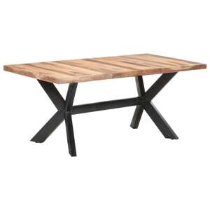 vidaXL Jedálenský stôl 180x90x75 cm, drevený masív s medovým náterom