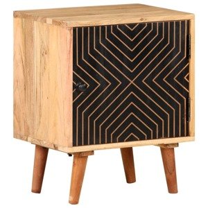 vidaXL Nočný stolík 40x30x50 cm akáciový masív