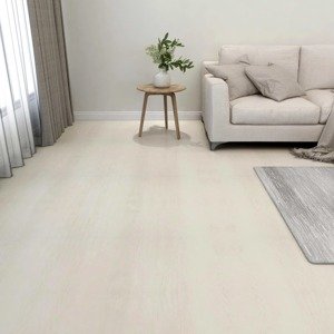 vidaXL Samolepiace podlahové dosky 55 ks, PVC 5,11 m², béžové