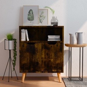 vidaXL Komoda údený dusonoma 60x30x72 cm drevotrieska
