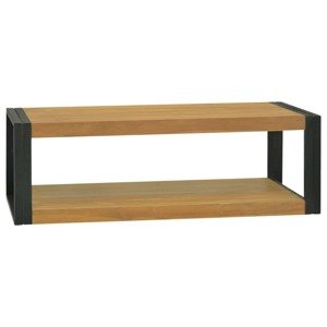 vidaXL Nástenná kúpeľňová skrinka 110x45x35 cm masívne tíkové drevo
