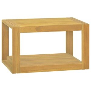 vidaXL Nástenná kúpeľňová skrinka 60x45x35 cm masívne teakové drevo