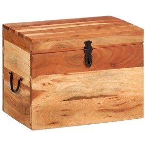 vidaXL Úložný box 39x28x31 cm akáciový masív