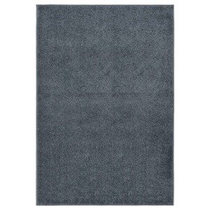 vidaXL Koberec krátky vlas 160x230 cm antracitový