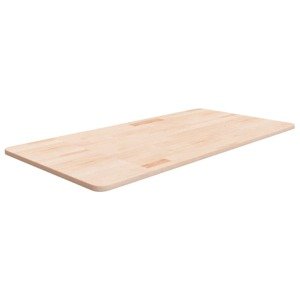 vidaXL Kúpeľňová doska 100x50x1,5 cm neošetrený masív