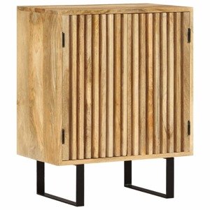 vidaXL Komoda s 2 dvierkami 55x35x70 cm masívny mangovník