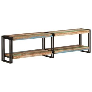 vidaXL TV skrinka 160x30x40 cm masívne recyklované drevo