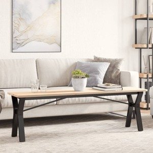 vidaXL Nohy konferenčného stolíka Y-rám 140x30x43 cm liatina