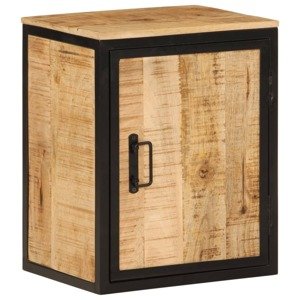 vidaXL Kúpeľňová skrinka 40x30x50 cm masívny mangovník a železo