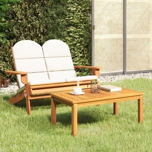 vidaXL 2-dielna záhradná sedacia súprava Adirondack akáciový masív