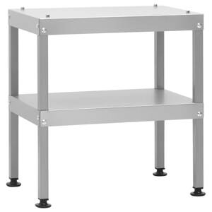 vidaXL Stôl pre grilovaciu udiareň 40x28x44,5 cm pozinkovaná oceľ